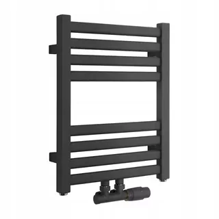 Heat & Style vodný kúpeľňový radiátor 199 W 400 x 480 mm šedý